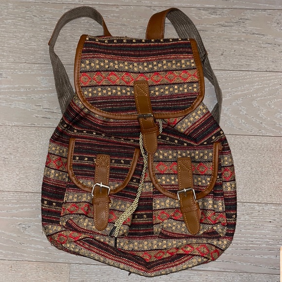 Tapestry backpack - Picture 2 of 6